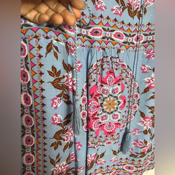 🌈🌺 NWOT Bohemian Blouse - Picture 10 of 12